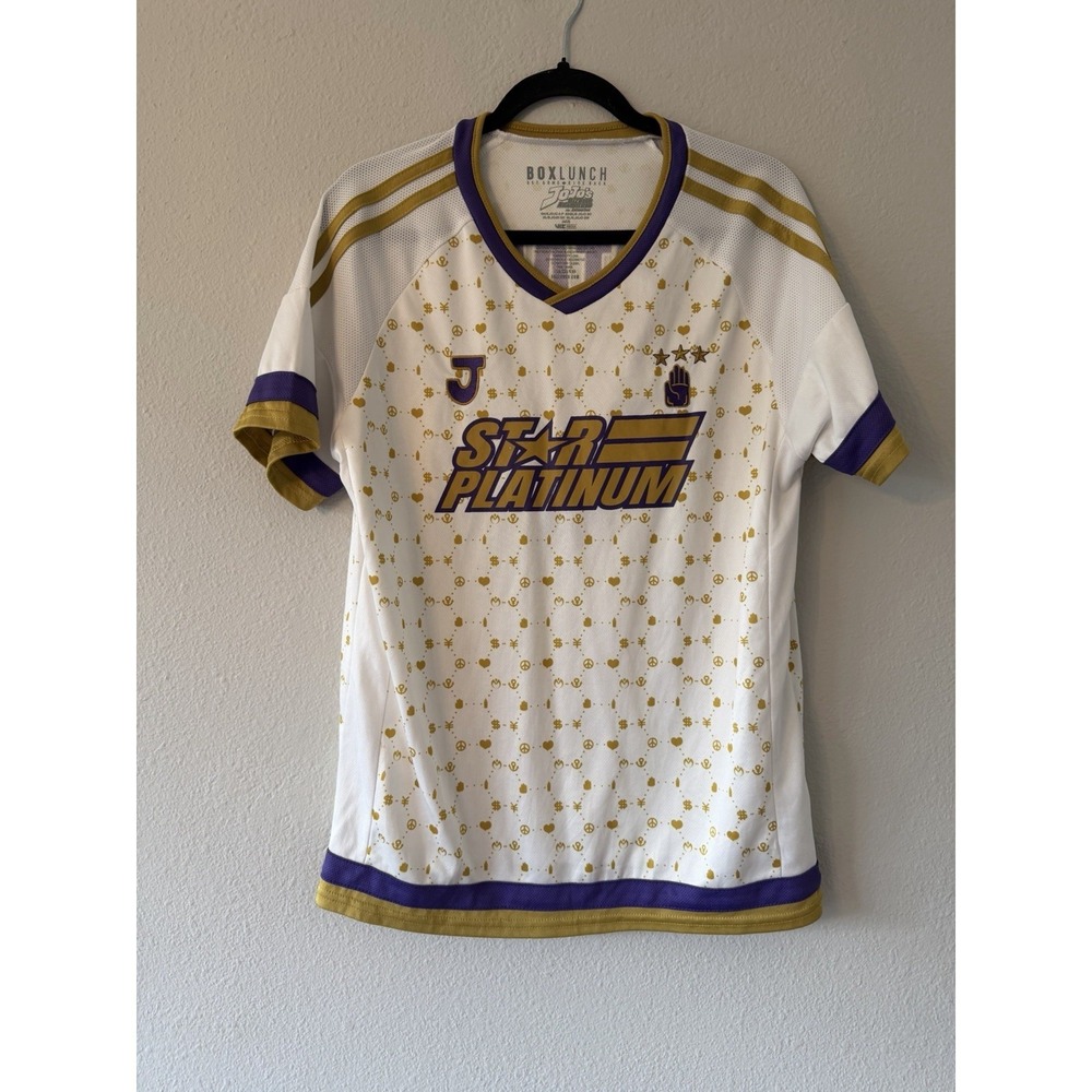 Jojo's Bizarre Adventure Box Lunch Jersey Shirt Size M Jotaro Star Platinum